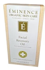 Eminence Facial Recovery Oil Biodynamic ORGANIC skin care 0.5oz 15ml - Picture 1 of 7