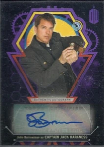 JOHN BARROWMAN Autograph card 7/10- DOCTOR WHO Extraterrestrial Encounters - Picture 1 of 2