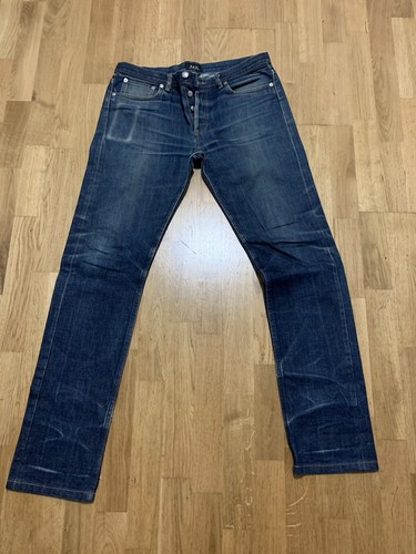 A.P.C. APC Jeans Petit New Standard Denim Size 32x34 Selvedge denim button 