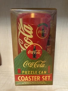 Coca-Cola Puzzle Dose Untersetzer Set - Brandneu in Verpackung - Bild 1 von 12