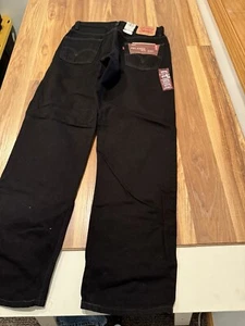 Levi's Men's 550 Relaxed Fit Jean Black 30x30 New VINTAGE - Picture 1 of 4
