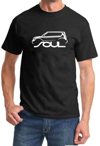 Kia Soul Classic Car Design Tshirt NEW - Picture 1 of 13