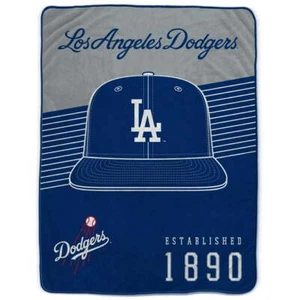 Los Angeles Dodgers Baseball 60x80 Oversized Super Soft Plush Throw Blanket - Picture 1 of 1