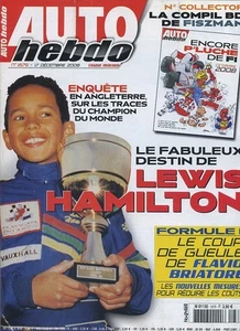 AUTO HEBDO Nr. 1679 17.10.2008 LEWIS HAMILTON FLAVIO BRIATORE race des champions - Bild 1 von 1