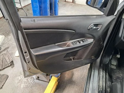 2017 Dodge Journey Front Left Door Panel Trim Black Used 409411 - Image 1 of 4