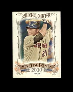 2015 Topps Allen & Ginter #SP-53 Lucas Duda New York Mets Starting Points - Picture 1 of 2