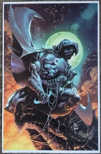 2025 SDCC PHIL TAN MOON KNIGHT STAMPA ARTISTICA POSTER FIRMATO MARVEL - Foto 1 di 1
