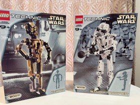 C-3PO and Stormtrooper - 8007 & 8008 MIB