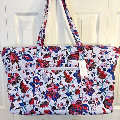 Nuevo con etiquetas Bolso de Viaje Vera Bradley Deluxe Viñedo Floral NUEVO Bolso Grande Fin de Semana Foto 1 de 4