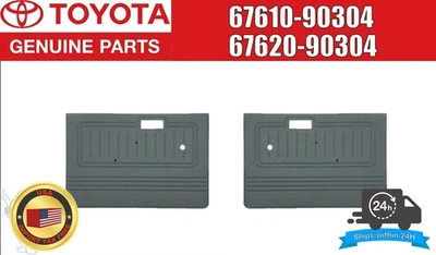Toyota Land Cruiser FJ40 BJ40 1969-1986 Genuine Door Panel Trim Board SET OEM - Image 1 of 4