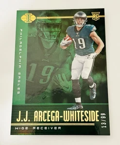Panini Illusions Green JJ Arcega-Whiteside #48 Rookie RC 13/99 2019 - Imagen 1 de 2