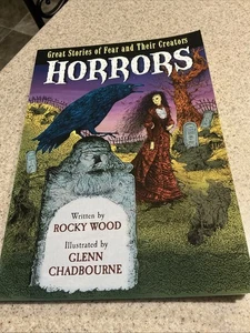 2010 Graphic Novel “Horrors : Great Stories of Fear & Their Creators” Ricky Wood - Picture 1 of 5