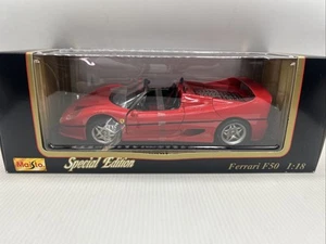 1/18 Maisto Special Edition Red 1995 Ferrari F50 jm #31822 READ ME! - Picture 1 of 23