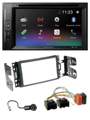 Pioneer Bluetooth MP3 USB 2DIN DAB DVD Autoradio für Chevrolet Corvette Uplander - Bild 1 von 4