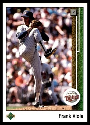 1989 Upper Deck #397 Frank Viola Minnesota Twins Baseball Card - Image 1 of 2