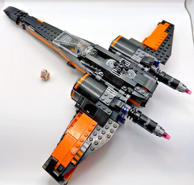 LEGO Star Wars: Poe's X-Wing Fighter (75102) Incomplete no manual please read