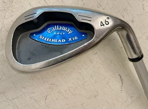 Callaway SteelHead X16 46 P Pitching Wedge Graphite Regular Flex IROD Shaft RH - Picture 1 of 7