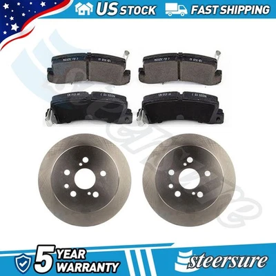 Kit de pastillas de freno de disco trasero para Toyota Camry 1988-1991 Foto 1 de 4