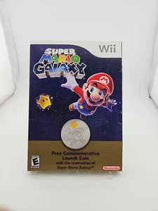 Super Mario Galaxy Commemorative Launch Coin Only Wii (No Game) - Picture 1 of 4
