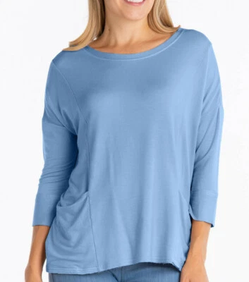 FRESH PRODUC XS S NUEVO CON ETIQUETAS Bayside Diana Sudadera Cuadrada Terry Francés Sudadera Foto 1 de 3