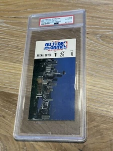 1987 NBA ALL STAR GAME Jordan 2ND Dr. J LAST Barkley DEBUT 2.8.1987 Ticket PSA - Bild 1 von 3