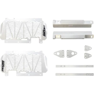 2018-2022 for Yamaha YZ 450 F MOOSE RACING Billet Radiator Guards Silver 1139527 - Picture 1 of 2
