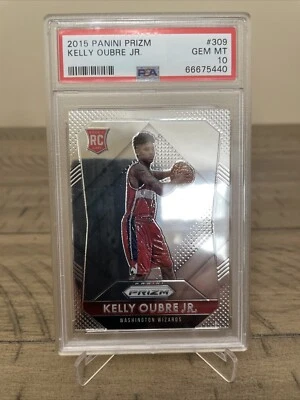 2015-16 Panini Prizm Rookies Kelly Oubre Jr #309 PSA 10 GEM MT Rookie RC - Image 1 of 2