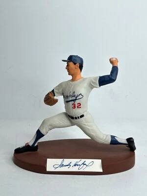 Sandy Koufax Signed Salvino Figurine Baseball Dodgers PSA AO99353 - Image 1 of 4