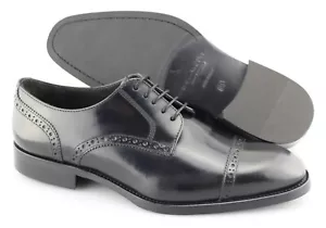 Hombre TO BOOT NEW YORK 'Bolzano' Cuero Negro Puntera Oxfords Talla US 9.5 - D - Imagen 1 de 6