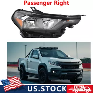 For 2023-2025 Chevrolet Colorado Halogen Headlight Lamp Assembly Passenger Right - Picture 1 of 10