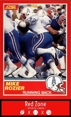 1989 Score - #172 Mike Rozier NM/NM+ - Image 1 of 2