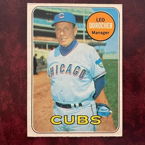 1969 O-Pee-Chee OPC Set LEO DUROCHER rare #147 CHICAGO CUBS EX-MINT *HIGH GRADE* - Picture 1 of 2