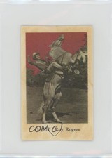 1961 Dutch Gum D Plain Text Set Roy Rogers #D.107 f5h