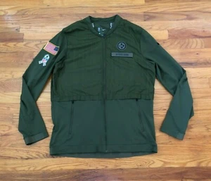 NIKE NFL Team Apparel Pittsburgh Steelers saludan a la chaqueta de servicio GREEN LARGE - Imagen 1 de 11