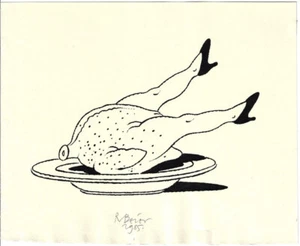 ROLAND BEIER: erotische Kleingraphik, 1985 - Picture 1 of 1
