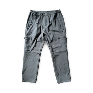 Trailside Supply Cargo Pants Men's Size XL Grey Fleece Lined Ski Snow Hiking - Picture 1 of 8