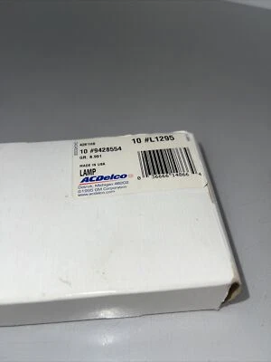 (9) REPLACEMENT BULBS FOR GM / GENERAL MOTORS 9428554 37.50W 12.50V - Image 1 of 3