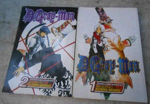Lot of (2) D. Gray-Man #1 #2 - Katsura Hoshino - Graphic Novel Manga Lot VG+ - Picture 1 of 4