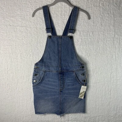 Mono Billabong Para Mujer Pequeño Sinceramente Jules Falda Denim Desvanecido Nuevo Con Etiquetas Foto 1 de 4