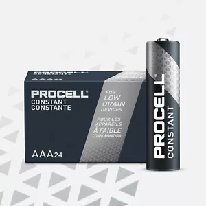 120 AAA Duracell Procell Constant Alkaline Batteries 1.5v PC2400 (LR3) Exp. 2034 - Picture 1 of 4