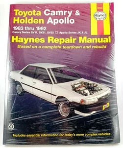 Haynes Toyota Camry Holden Apollo 83/92 Repair Manual No 92705 Sealed - Picture 1 of 5