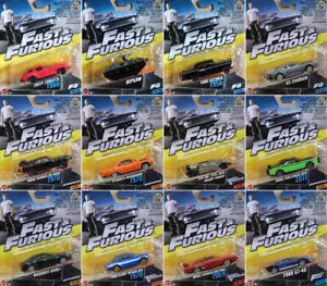 Fast & Furious Set 12 Modellautos Ford Dodge 1:55 Mattel FCF35 wie hot Wheels - Bild 1 von 1