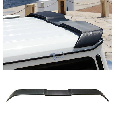 Alerón de techo trasero de carbono con LED para Mercedes Benz W463 G550 G63 G65 AMG Foto 1 de 4
