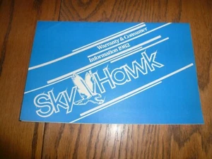 1982 Buick Sky Hawk Consumer Information & Warranty Information - Glove Box - Picture 1 of 4
