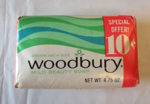 Red de jabón Woodbury de belleza suave de 1 barra con 4,75 OZ Green Bath Talla Jergens Co. Nuevo de Lote Antiguo - Imagen 1 de 11
