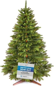 Albero di Natale 215cm artificiale Rami stampa a iniezione base di legno + borsa - Foto 1 di 6