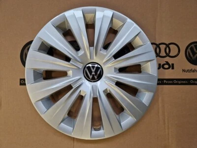 1X Original VW Golf 7 8 Radzierblenden Radkappe Abdeckung NEU! 1 stuck 15zoll - Image 1 of 4