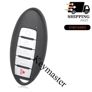 S180144803 KR5TXN4 Smart Remote Car Key Fob 433MHz 4A Chip For Nissan Altima - Picture 1 of 4