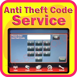 DODGE JEEP CHRYSLER RADIO CODE fast service stereo pin supply cd key - Picture 1 of 3