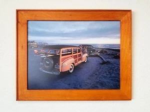 Beautifully Framed Photograph Fine Art of "Cardiff Reef Surf Check" Surfing - Picture 1 of 1